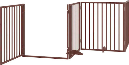 vidaXL Divider Dog in White Color 960 x 90cm