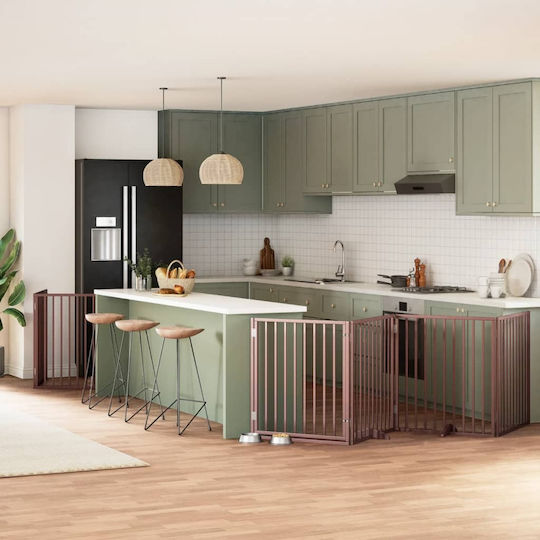 vidaXL Divider Dog in White Color 960 x 90cm