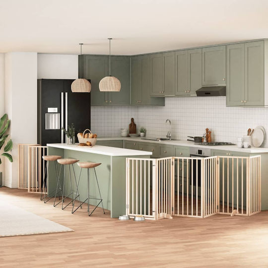 vidaXL Divider Dog in White Color 600 x 90cm