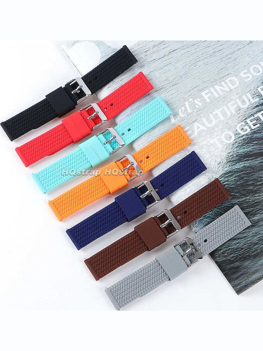 Rubber Strap Green 22mm