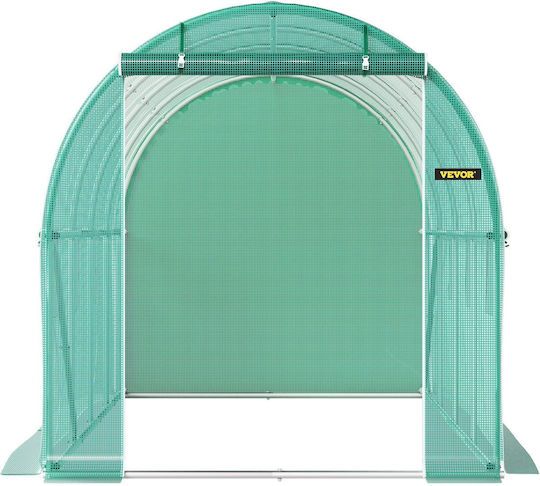 Vevor YDSDWSL1577FTL1FIV0 Greenhouse Tunnel with Metal Frame 4.5x2x2m