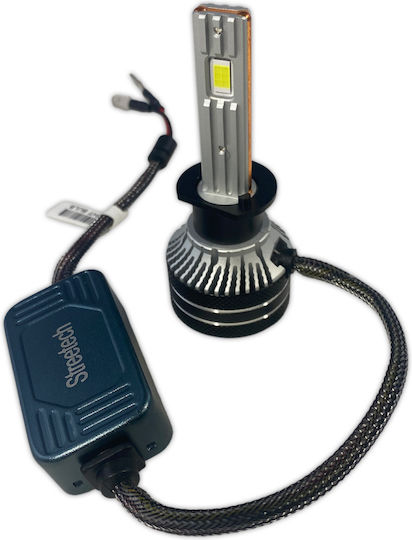 Streetech Λάμπες Αυτοκινήτου H1 Canbus LED 6000K Ψυχρό Λευκό 24V 45W 2τμχ