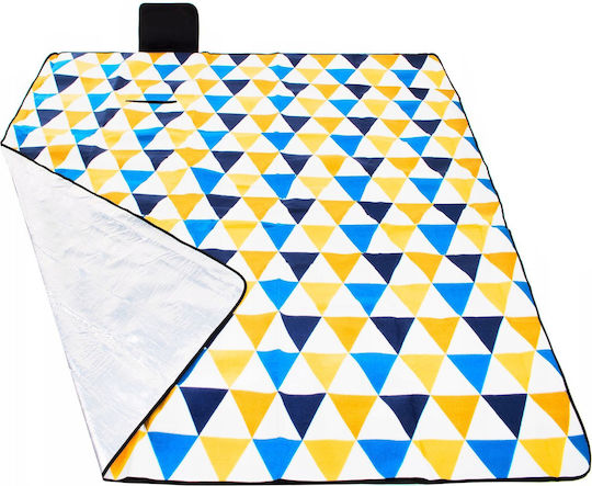 Bettdecke 200x200cm in Blau Farbe