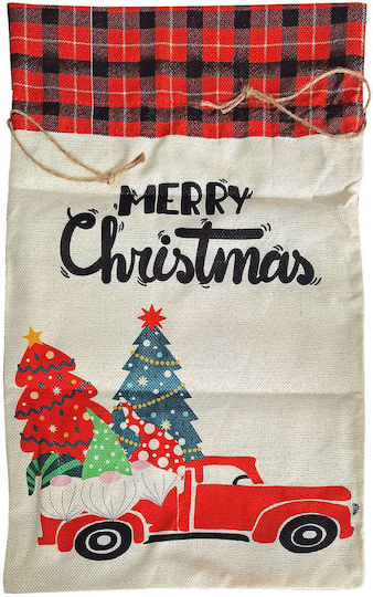 XMASfest Текстилна Коледна Чанта За Подарък 52x30см (Различни Дизайни/Цветове)
