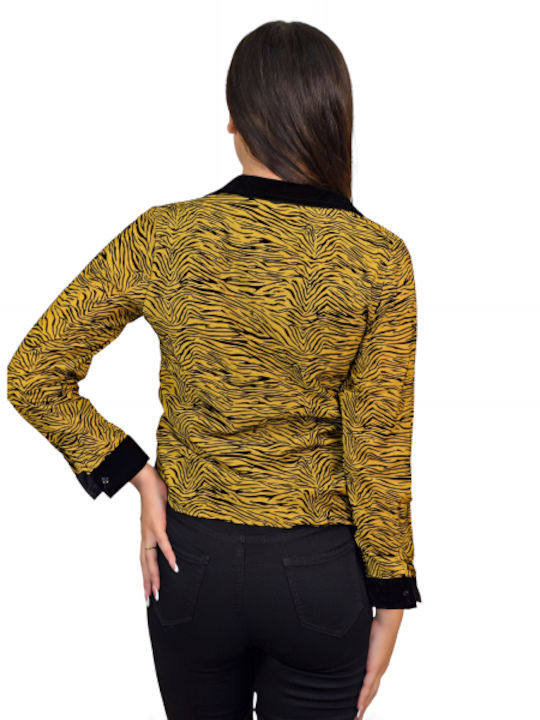 Morena Spain Blouse Yellow WL-11017LT-25BL-ΚΙΤΡΙ