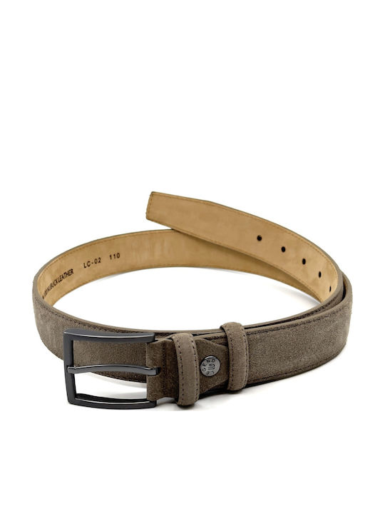 Curea Bărbați Din piele Bej LC-02/BEIGE
