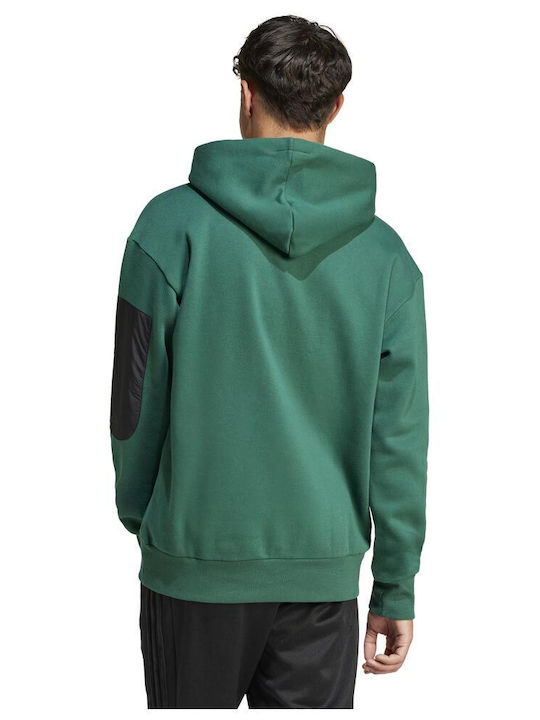 adidas City Escape Fleece Green with Hood
