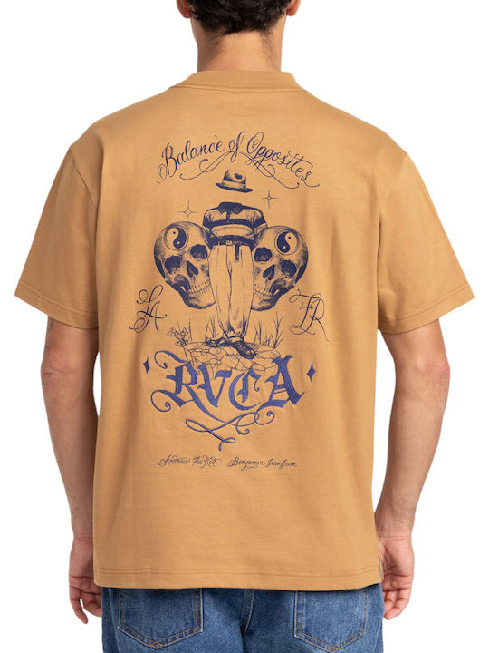 RVCA T-shirt Cam Brown