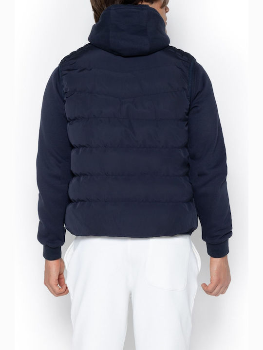 The Bostonians Sleeveless Jacket Navy