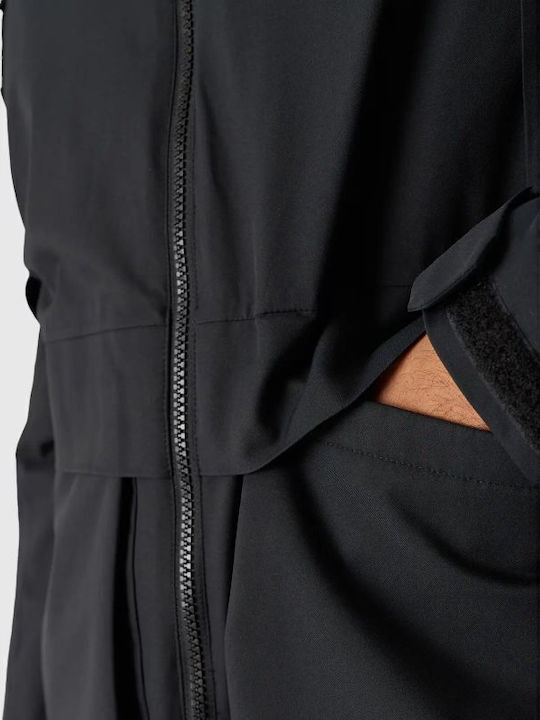 Winter Jacket Parka Waterproof and Windproof Black