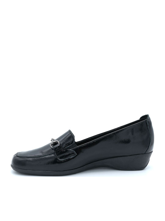 Mocasini dama în culoarea Negru