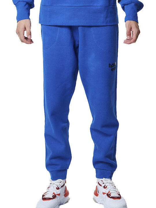 Sweatpants with Elastic Blue