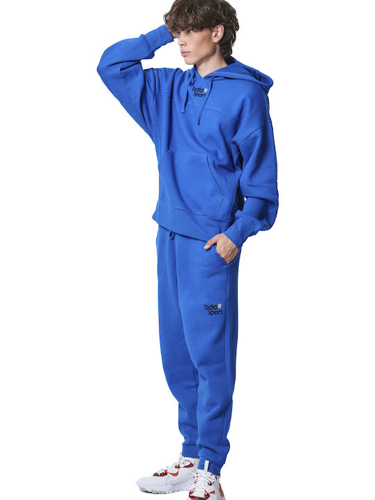 Sweatpants with Elastic Blue