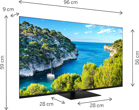 Thomson Smart Τηλεόραση 43" 4K UHD LED 43UG5C14 HDR (2024)