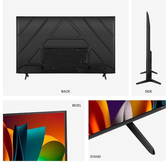 Hisense Smart Fernseher 55" 4K UHD LED A6N HDR (2024)