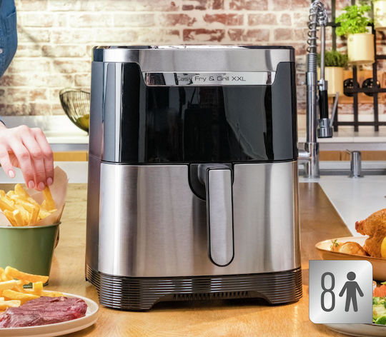 Tefal Easy Fry Air Fryer 6.5lt Ασημί