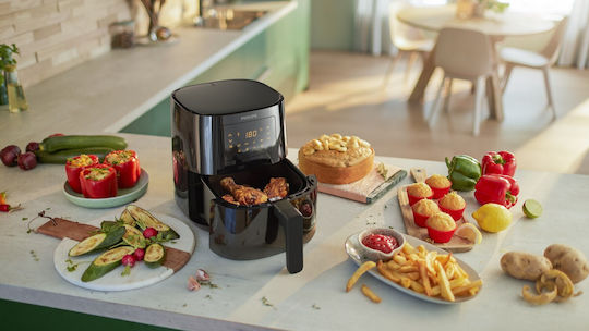 Philips Essential Collection Air Fryer 4.1lt Μαύρο