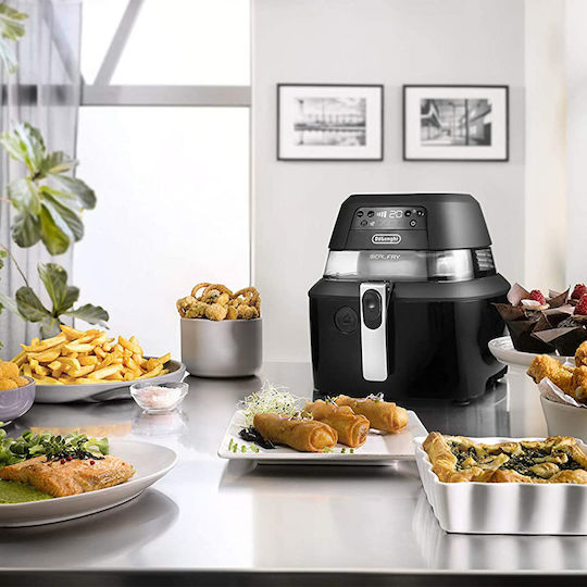 De'Longhi Ideal Fry Air Fryer 1.5lt Black