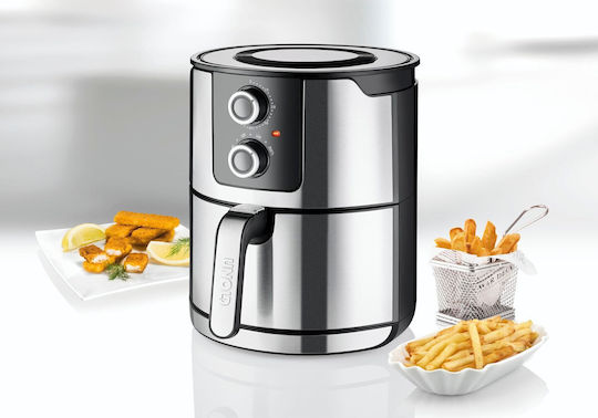 Unold Heißluftfritteuse 5Es Silber 58655