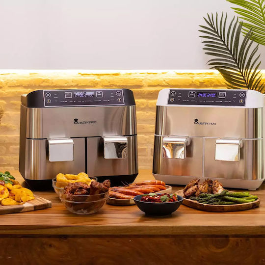MasterPro Air Fryer 7.6lt Ασημί BGMP-9155-BK