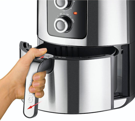 Unold Heißluftfritteuse 5Es Silber 58655