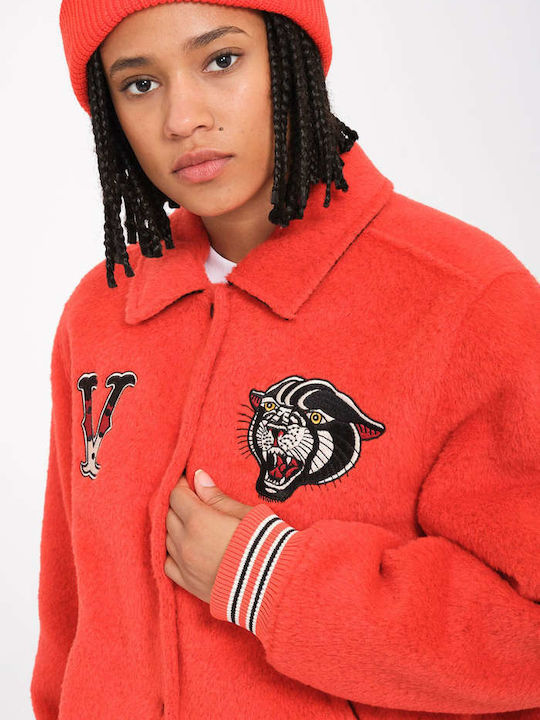 Sickstone Kurz Damen Bomberjacke Schwarz