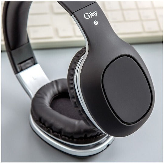 Gjby GJ-28 Wired Over Ear Headphones Blue