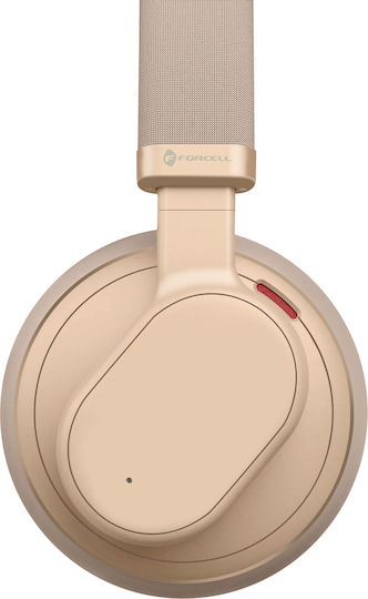 Forcell F-AUDIO Touch Beat Bluetooth Wireless On Ear Headphones with 30 hours of Operation Pink