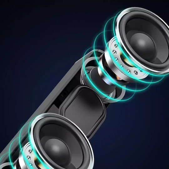 Dudao Y2+ Ηχείο Bluetooth 6W με Ραδιόφωνο και Διάρκεια Μπαταρίας έως 6 ώρες Μαύρο