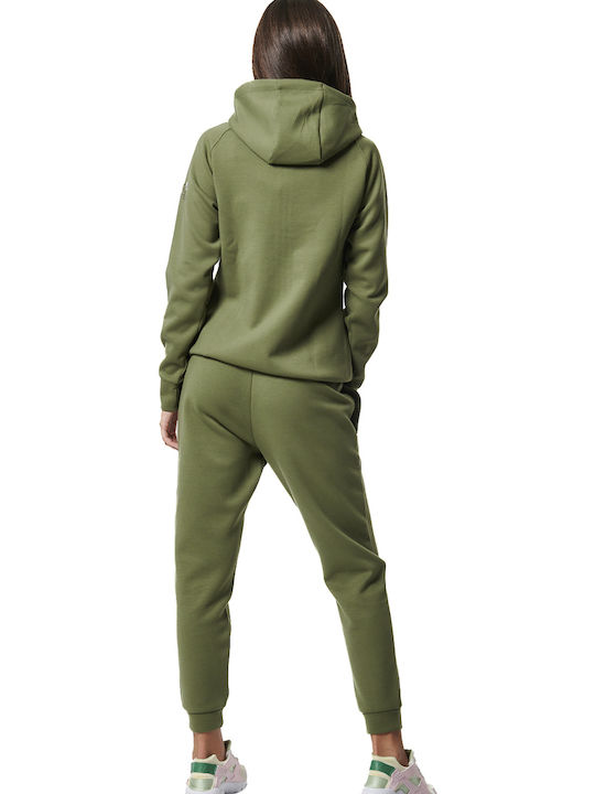 Sweatpants Jogger Fleece Khaki