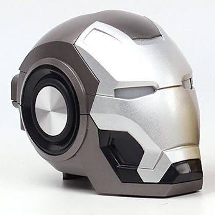 GTX-9 Iron Man Ηχείο Bluetooth 5W Ασημί
