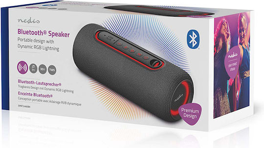 Nedis Ηχείο Bluetooth 30W με Διάρκεια Μπαταρίας έως 7 ώρες Μαύρο SPBT2460BK