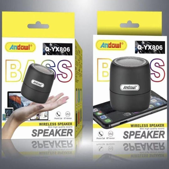 Andowl Q-YX806 Ηχείο Bluetooth 5W Ροζ