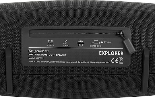 Kruger & Matz Explorer Ηχείο Bluetooth 30W Μαύρο