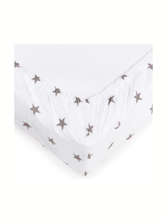 Jukki Changing Pad Cover made of Fabric Grey 50x70cm