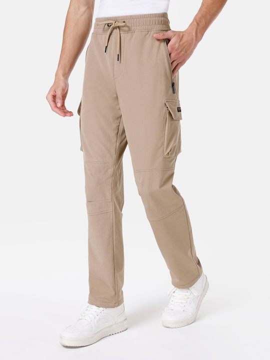Παντελόνι σε Κανονική Εφαρμογή Beige