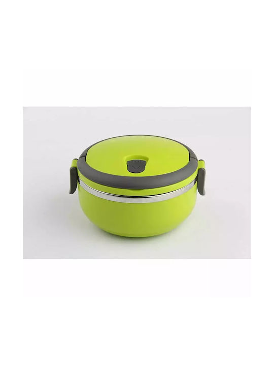 Veltihome Δοχείο Φαγητού Inox Θερμός Πράσινο 700ml