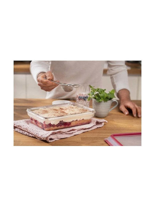 Tefal Microwave Glass Lunch Box Masterseal Transparent 2000ml