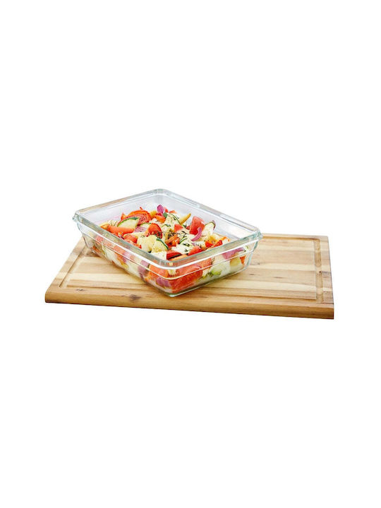 Tefal Microwave Glass Lunch Box Masterseal Transparent 2000ml