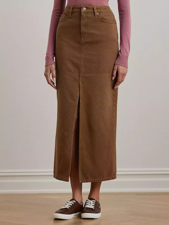 Ralph Lauren Pencil Skirt Coffee