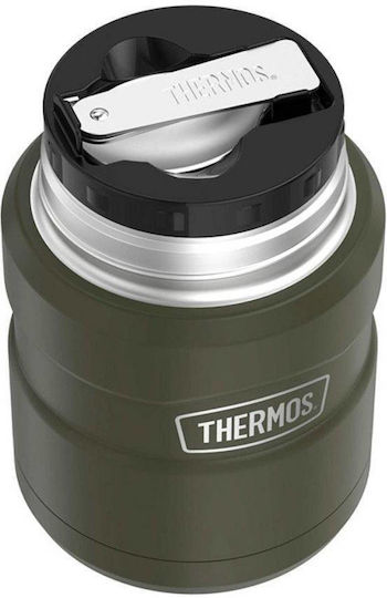 Thermos Lunchbox Isolierte Lunchbox Inox Grün 470ml 1Stück