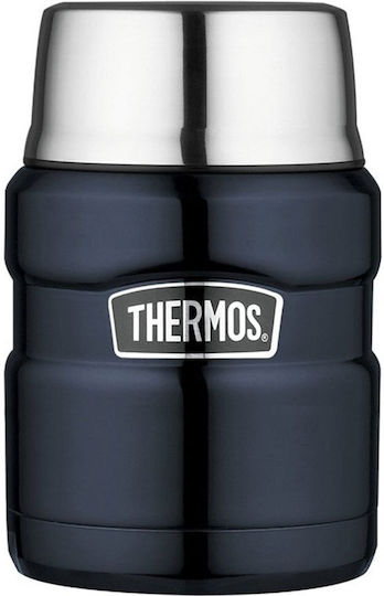 Thermos Δοχείο Φαγητού Inox Θερμός Γκρι 470ml