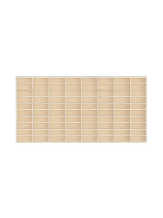 Raft De Perete Pentru Copii Bej 80x4.5x40.5 cm
