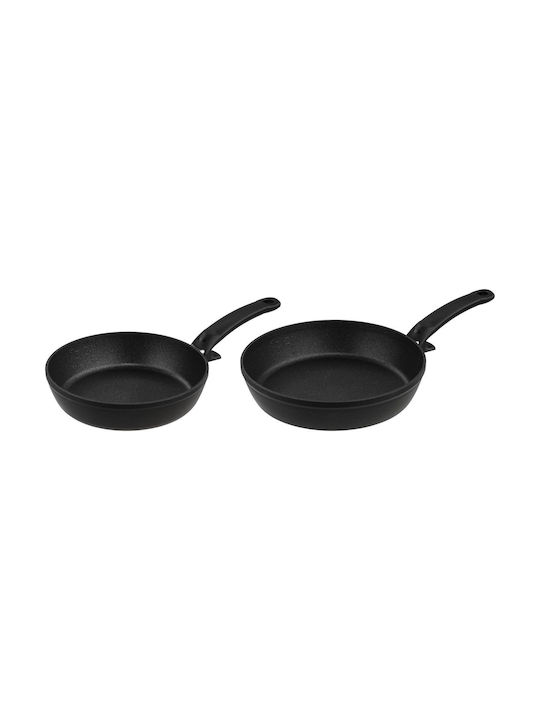 Fissler Adamant Comfort Pans Set of Aluminum with Non-stick Coating 2pcs