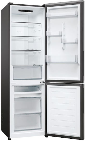 Candy Fridge-Freezer 279lt NoFrost H182.5xW54.5xD60.2cm Black CNCQ2T518EB