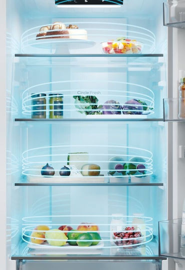 Candy Fridge-Freezer 279lt NoFrost H182.5xW54.5xD60.2cm Black CNCQ2T518EB