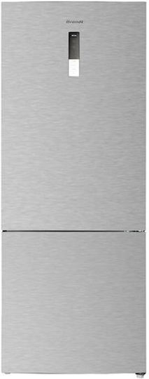 Brandt 442лт NoFrost В185.5xШ70.3xД70.3см. Inox BFC8570NX