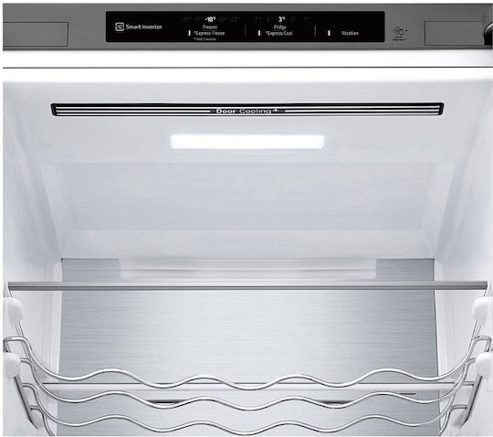 LG Kühl-Gefrierkombination 387Es Total NoFrost H203xB59.5xT68.2cm. Inox GBV5240DPY