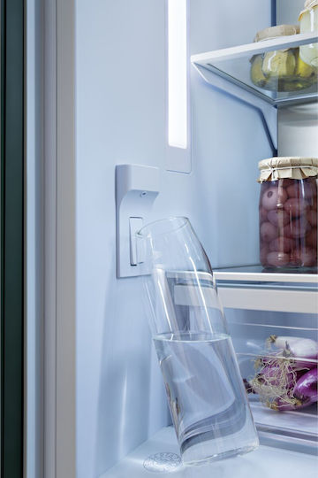 Bertazzoni Eingebauter Kühlschrank für Lagerung 470Es NoFrost H212.3xB75.6xT59.2cm. Weiß RLD75 S5F PNS