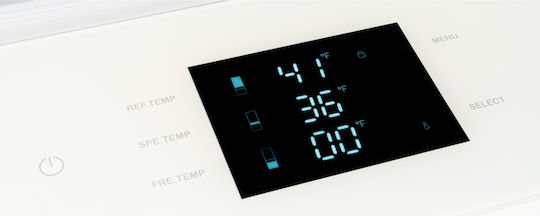 Bertazzoni Εντοιχιζόμενος Ψυγειοκαταψύκτης 496lt Total NoFrost Υ212.3xΠ90.8xΒ59.2εκ. Inox RBM90S5FPNS